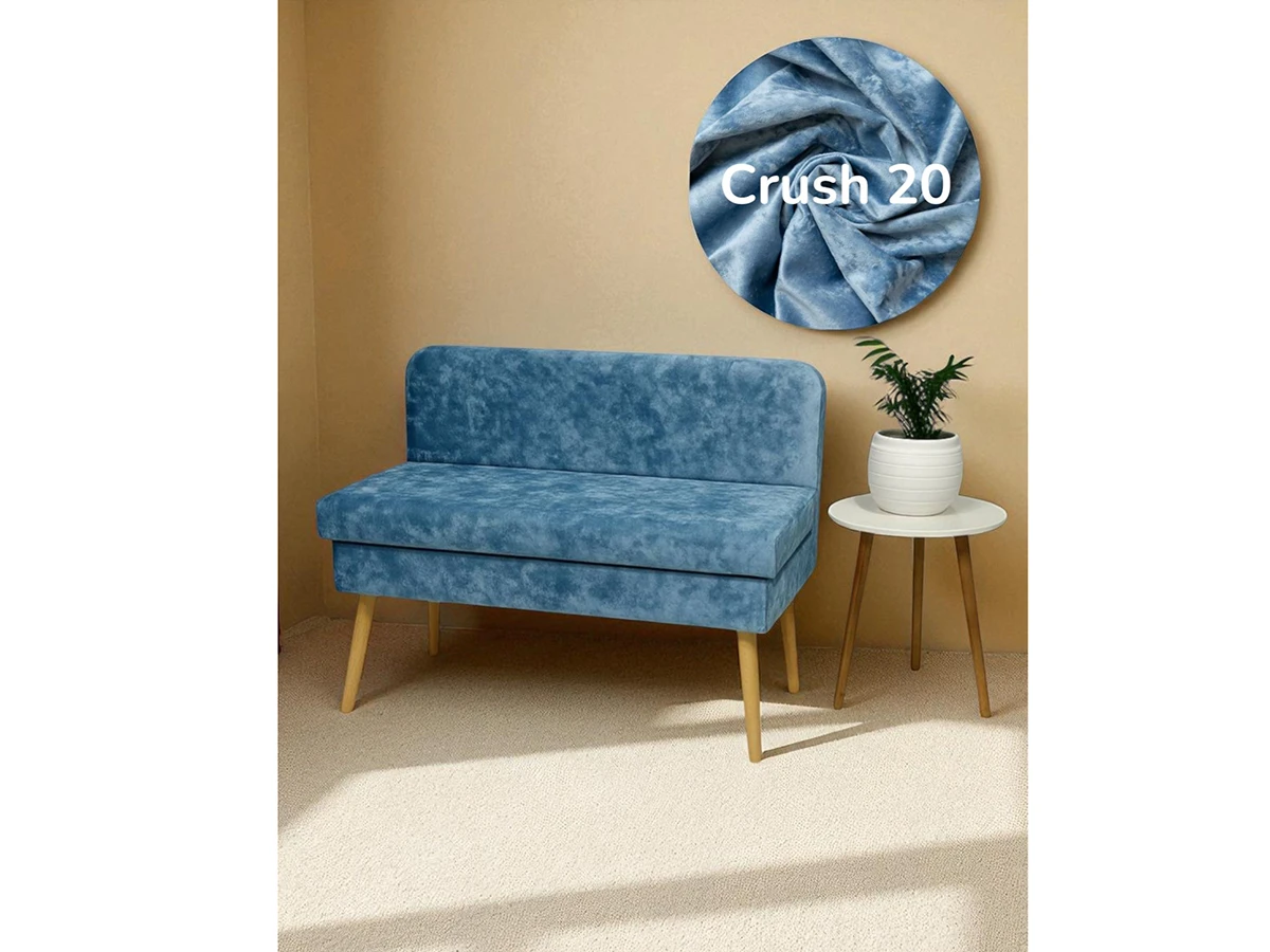 Диван кушетка с ящиком Эда, плюш 959644  - фото 3