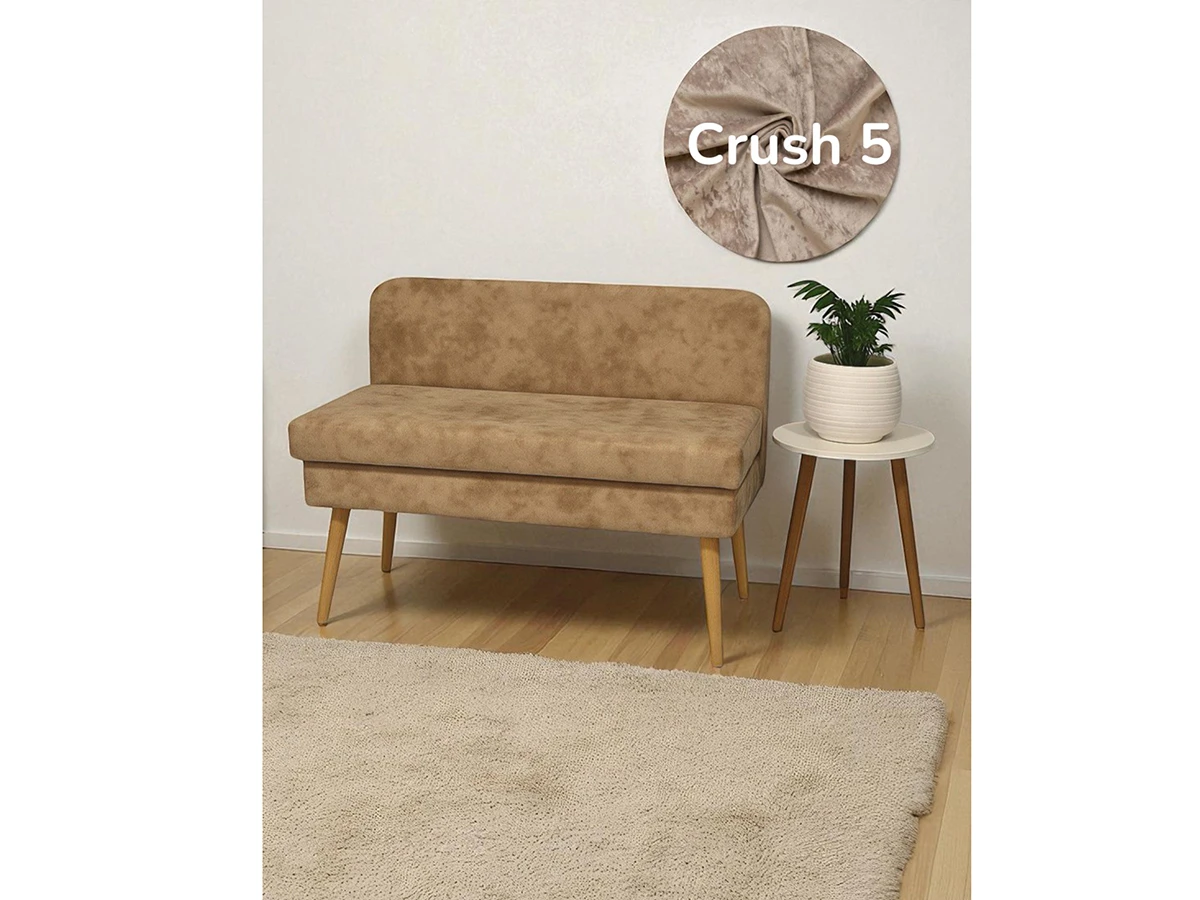 Диван кушетка с ящиком Эда, плюш 959648  - фото 3