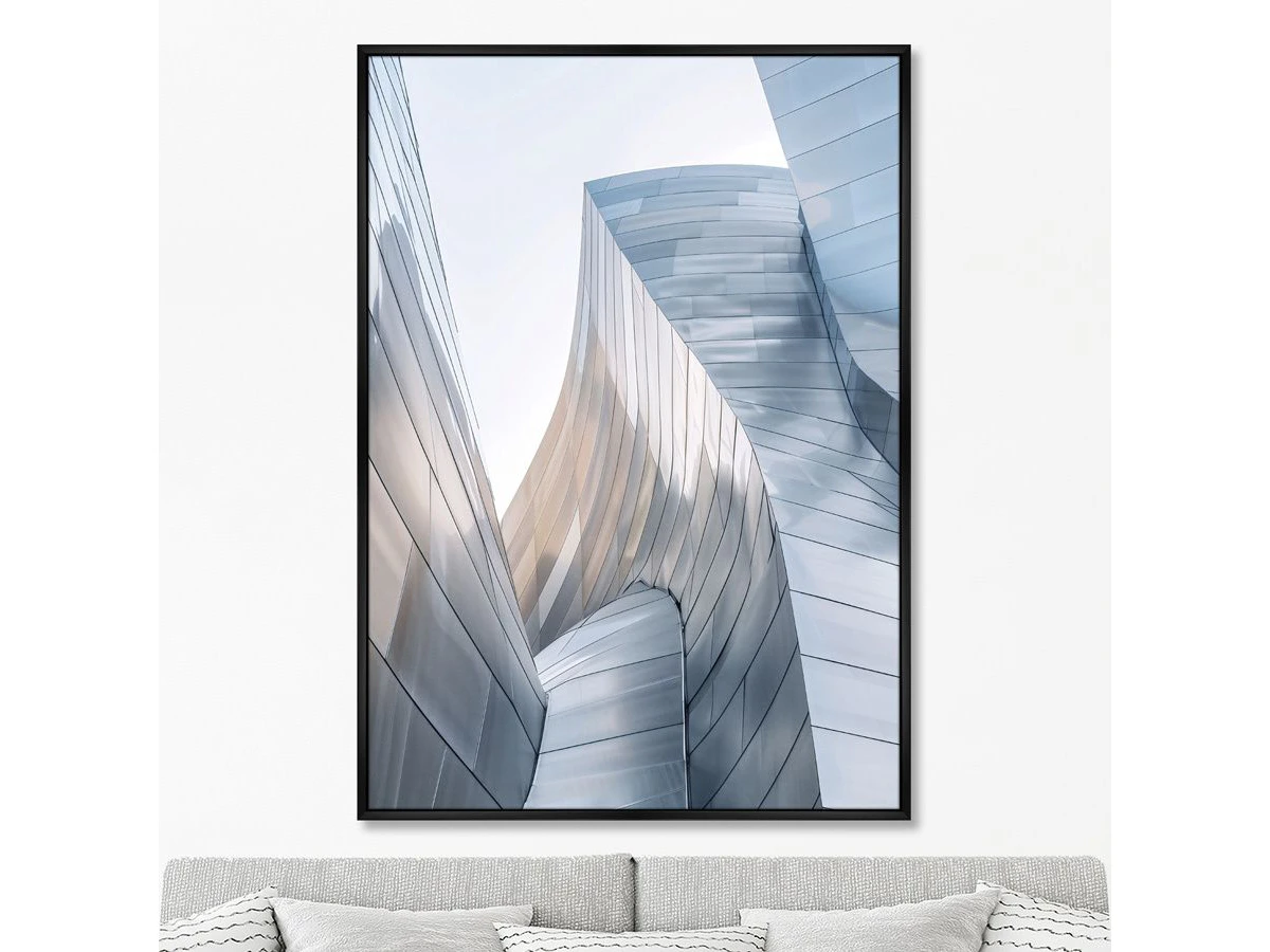 Репродукция картины на холсте Стальное море, No 1, 2025г. 959831