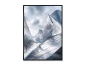 Репродукция картины на холсте Стальное море, No 2, 2025г.