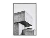 Репродукция картины на холсте Структура форм, No 1, 2025г.