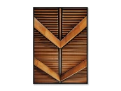 Репродукция картины на холсте Линии дерева, No 2, 2025г.