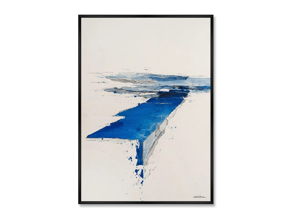 Набор из 2-х репродукций картин на холсте Геометрия весенних рек, 2025г. 959846  - фото 3