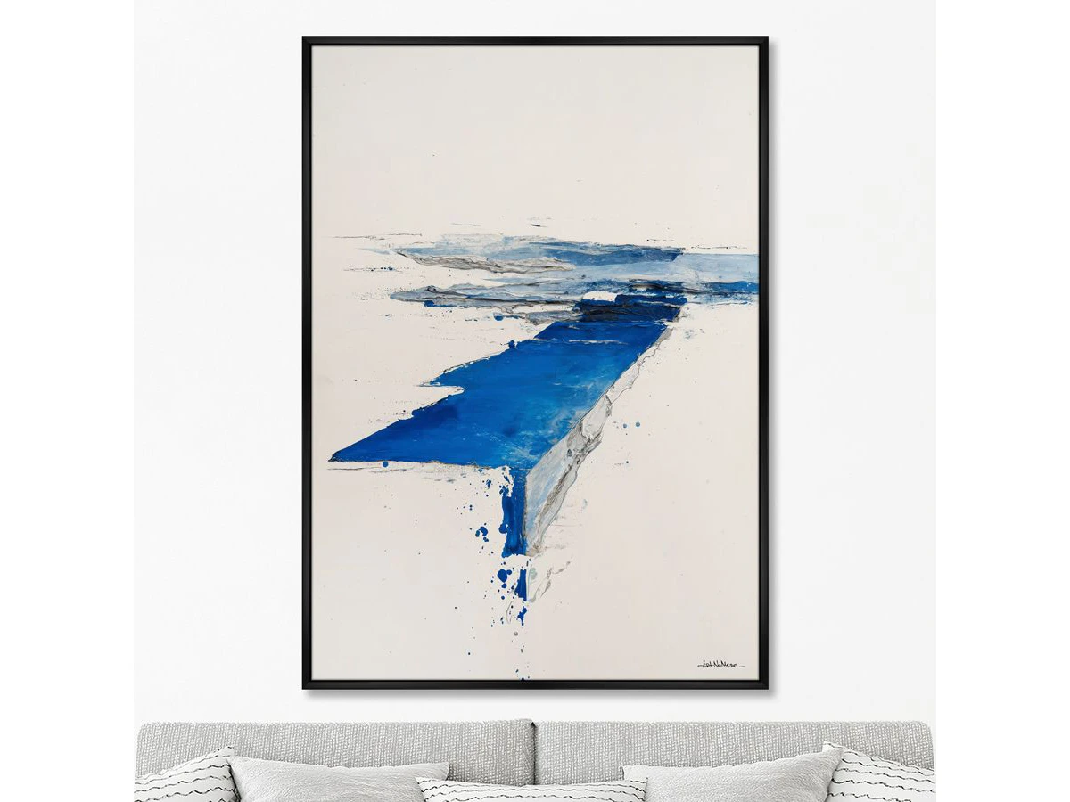 Репродукция картины на холсте Геометрия весенних рек, No 1, 2025г. 959851