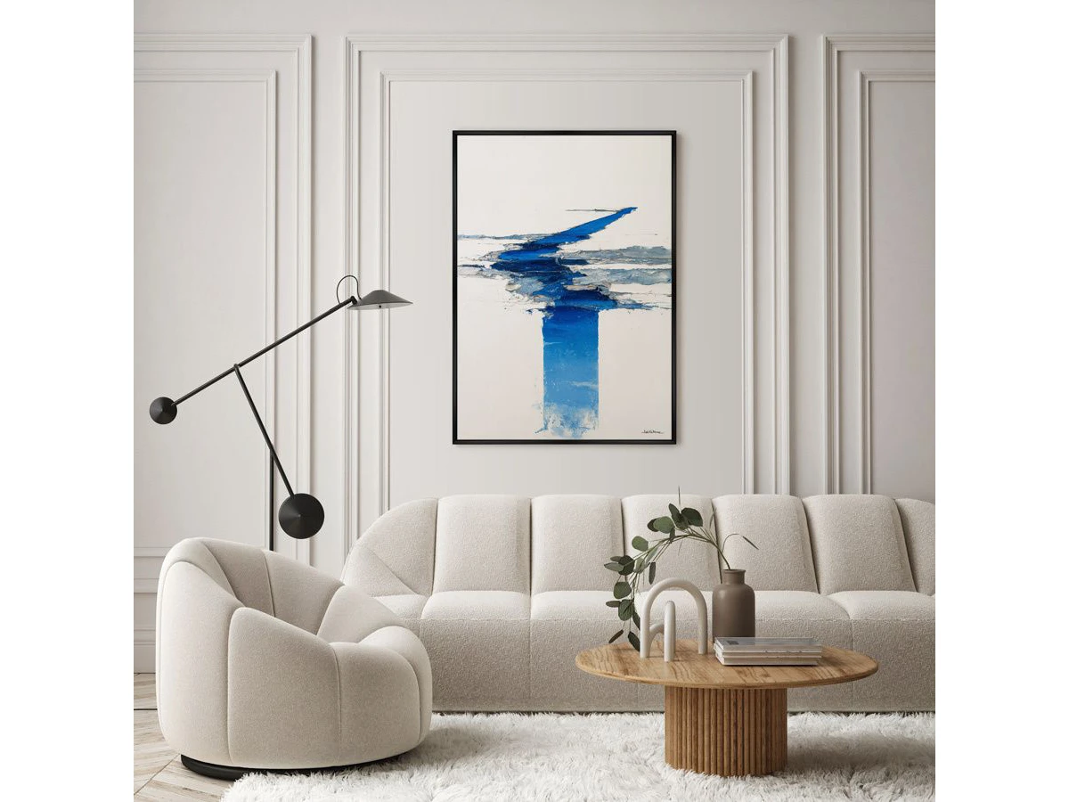 Репродукция картины на холсте Геометрия весенних рек, No 2, 2025г. 959853  - фото 3