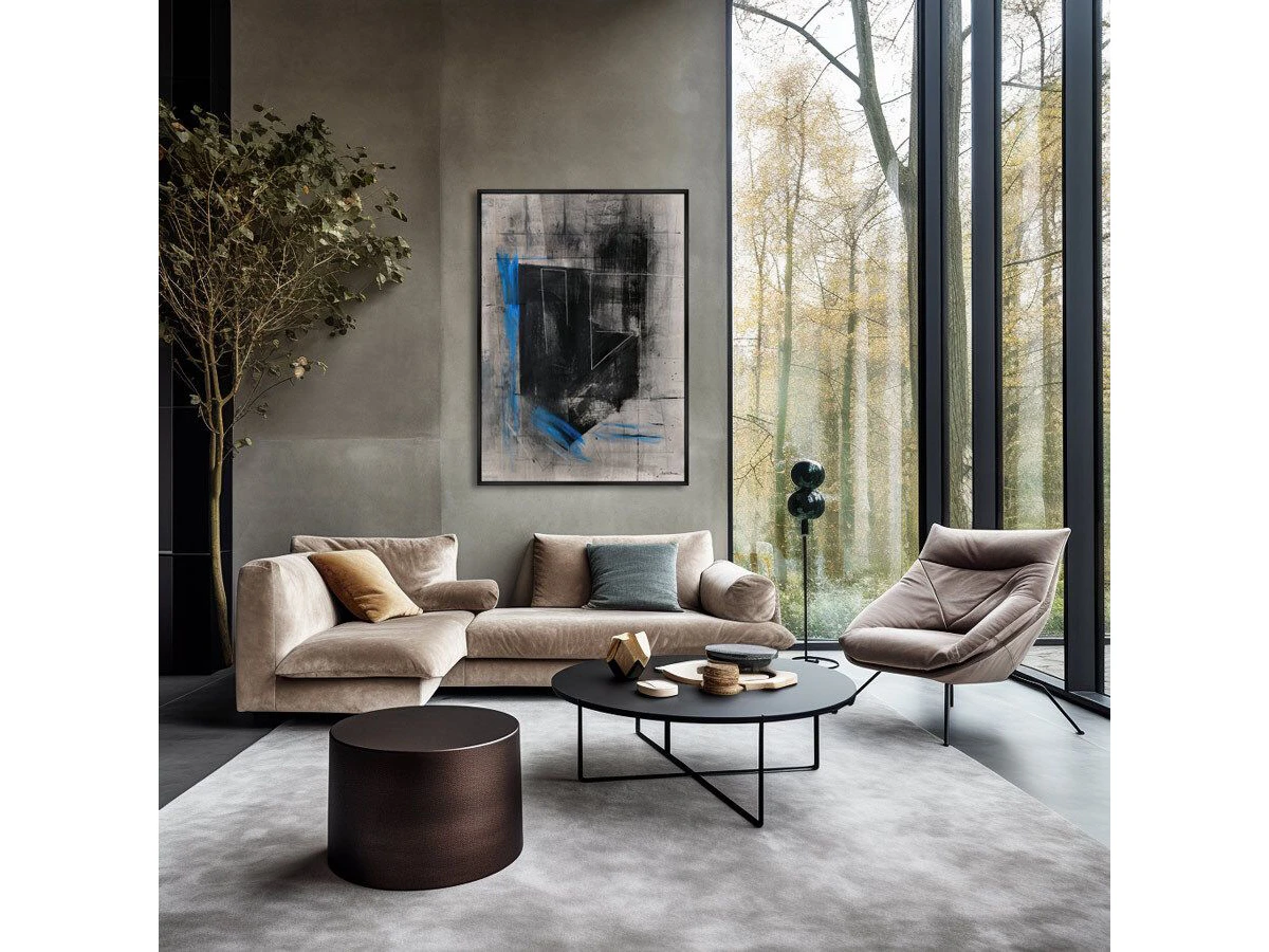 Репродукция картины на холсте Суперпозиция гиперкуба, No 1, 2025г. 959855  - фото 3