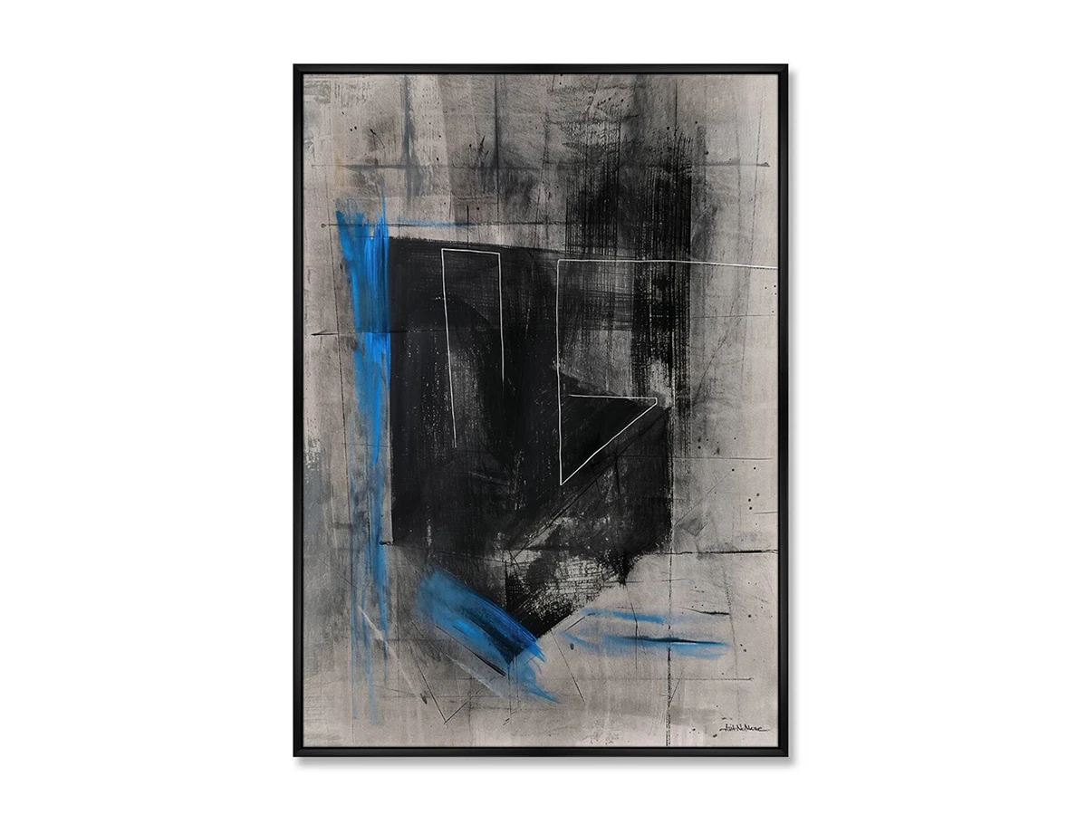 Репродукция картины на холсте Суперпозиция гиперкуба, No 1, 2025г. 959855  - фото 1