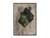 Репродукция картины на холсте Суперпозиция гиперкуба, No 2, 2025г. 959859