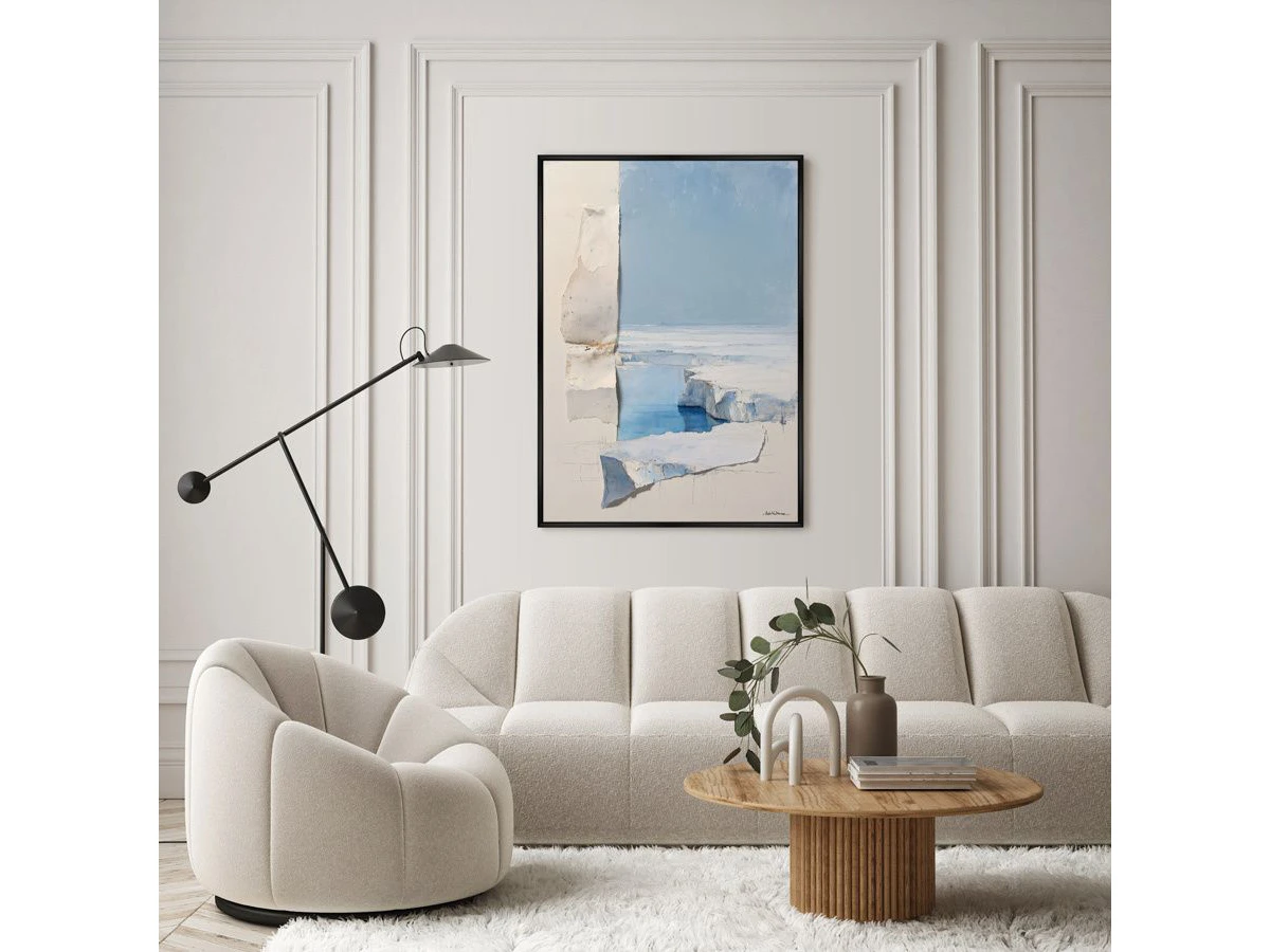 Репродукция картины на холсте Движение ледяных полей, No 1, 2025г. 959862  - фото 3