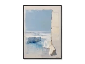 Репродукция картины на холсте Движение ледяных полей, No 2, 2025г.