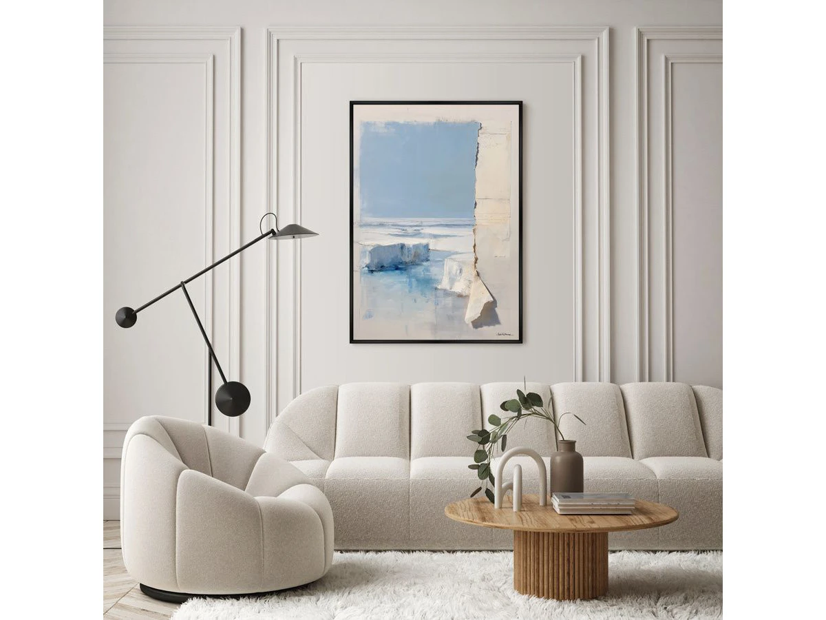 Репродукция картины на холсте Движение ледяных полей, No 2, 2025г. 959864  - фото 3