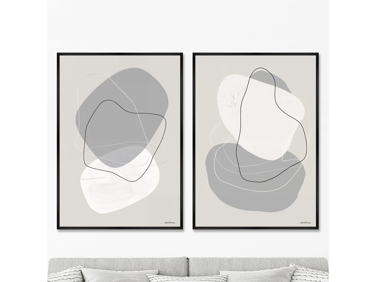 Набор из 2-х репродукций картин на холсте В поисках формы, 2025г. 959883