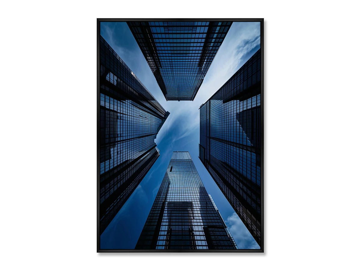 Набор из 2-х репродукций картин на холсте Урбанистический пейзаж, 2025г. 959887  - фото 4