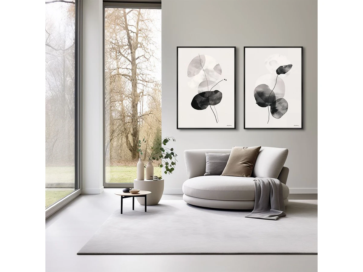 Набор из 2-х репродукций картин на холсте Воздушное цветение, 2025г. 959895  - фото 5