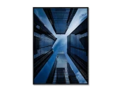 Репродукция картины на холсте Урбанистический пейзаж, No 2, 2025г.