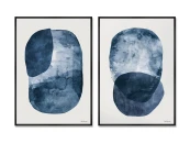 Набор из 2-х репродукций картин на холсте Форма воздуха, 2025г.