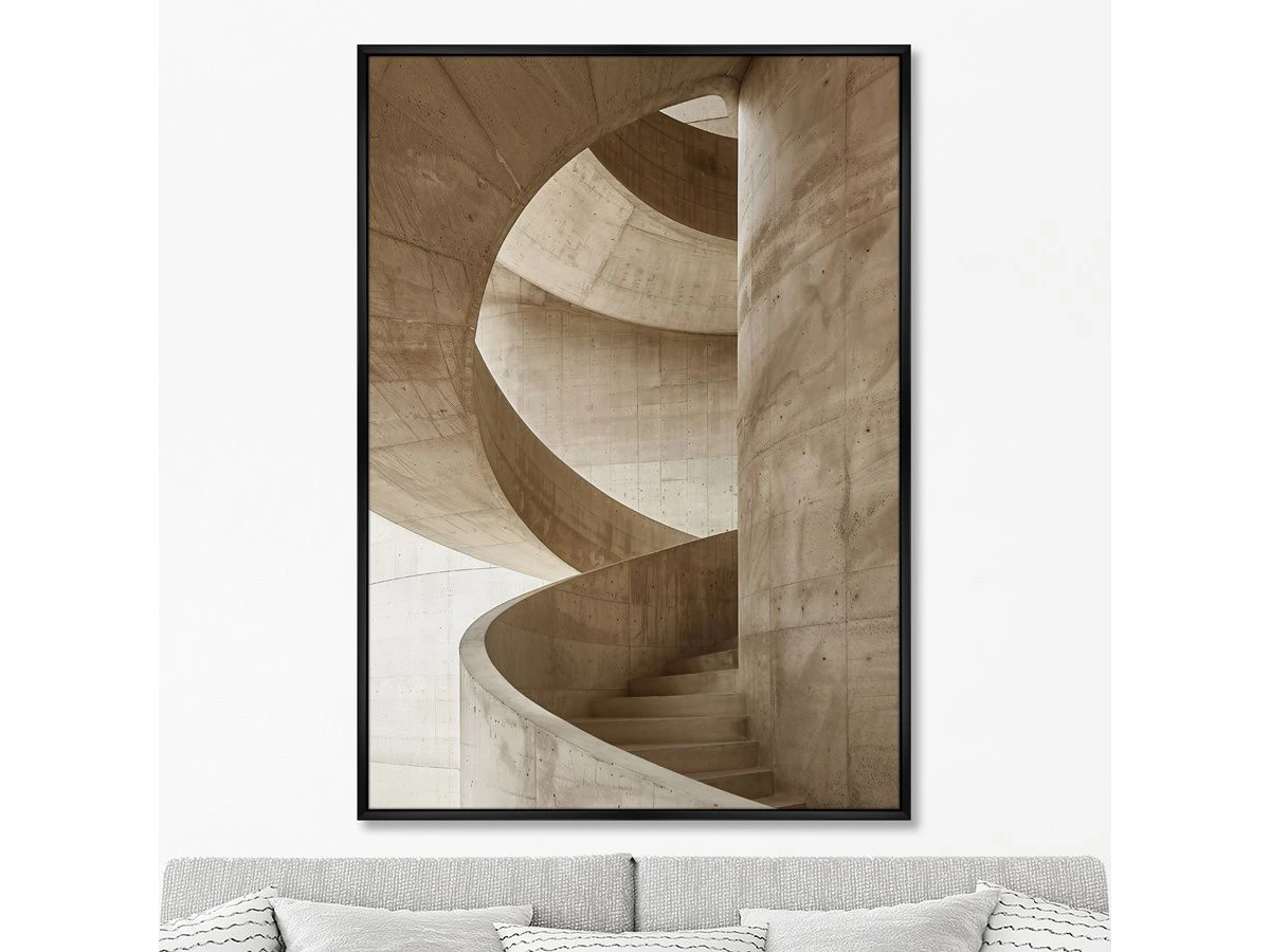 Репродукция картины на холсте Железо в бетоне, No 1, 2025г. 959943