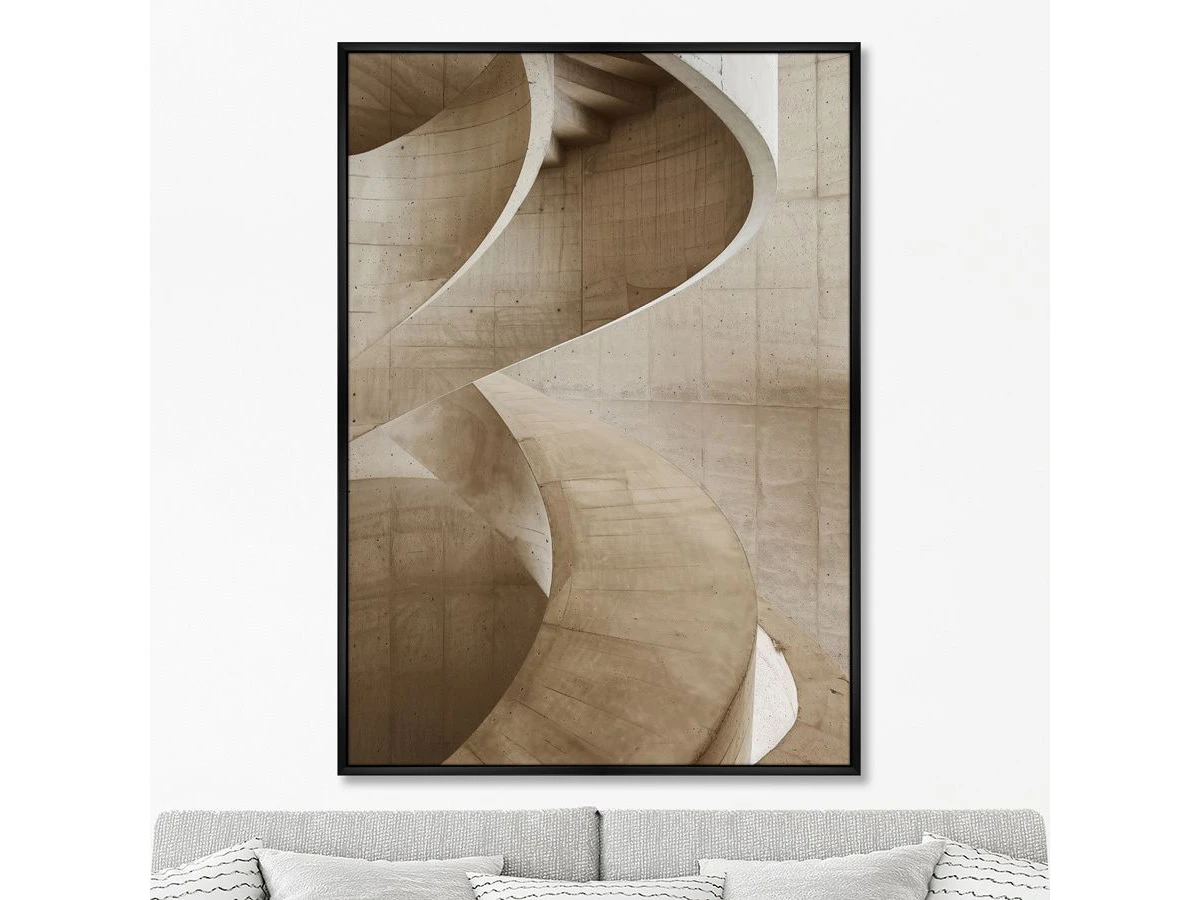 Репродукция картины на холсте Железо в бетоне, No 2, 2025г. 959945