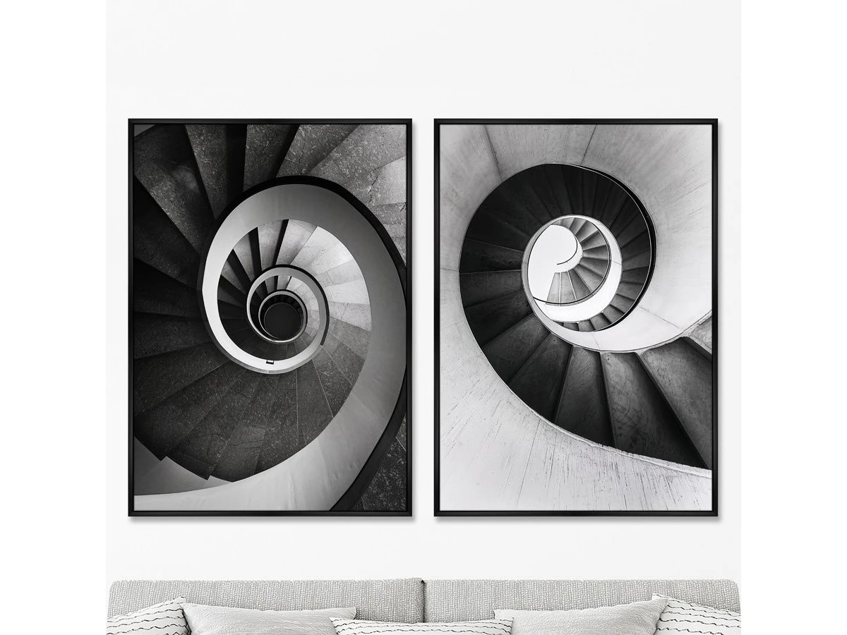 Набор из 2-х репродукций картин на холсте Золотое сечение, 2025г. 959949