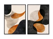 Набор из 2-х репродукций картин на холсте Коррида, 2025г.