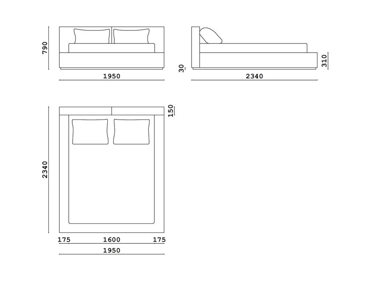 Кровать Terra с подъемным механизмом 960103  - фото 5