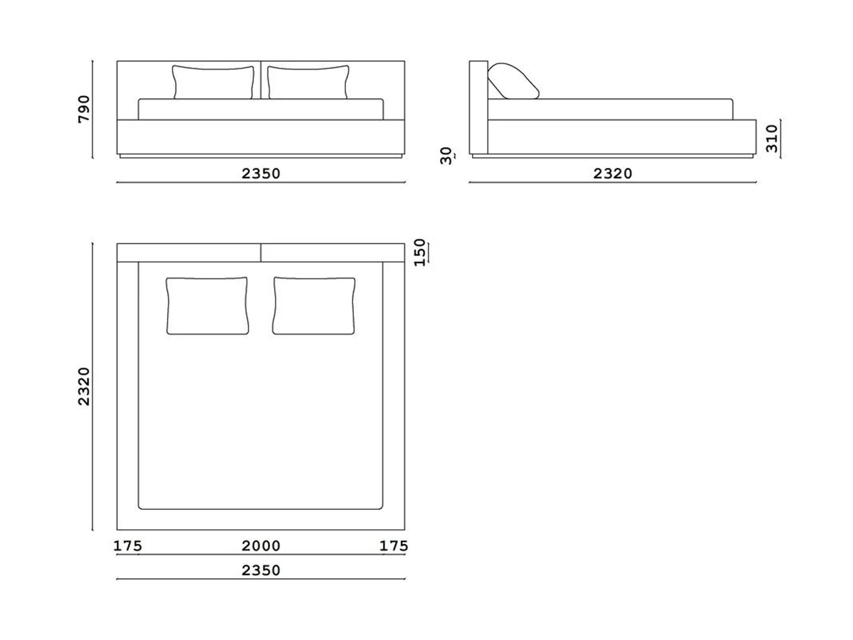 Кровать Terra с подъемным механизмом 960130  - фото 5