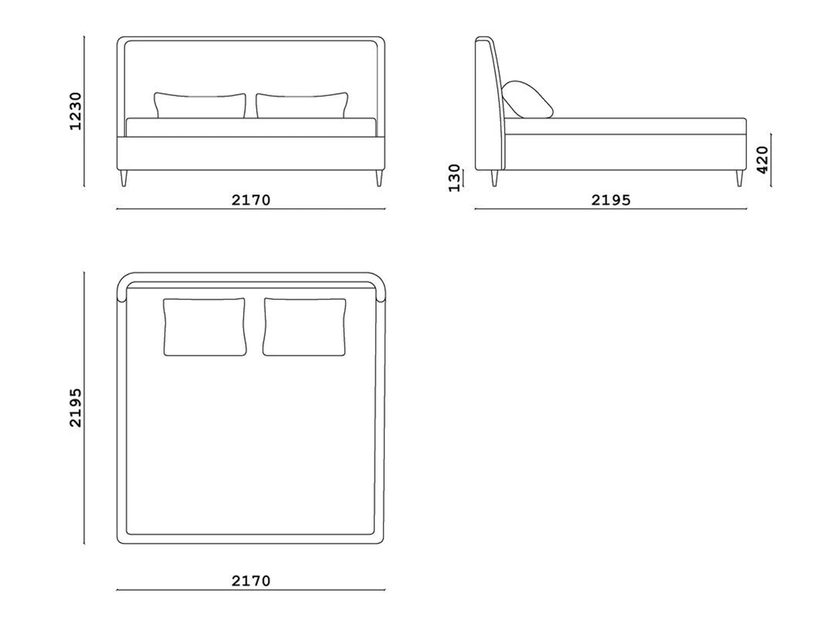 Кровать Perfecto 960194  - фото 4