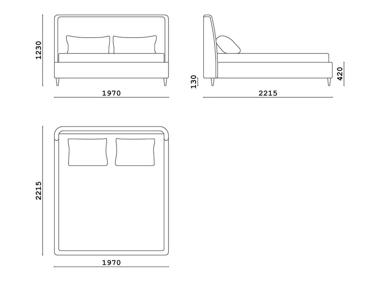 Кровать Perfecto 960205  - фото 4