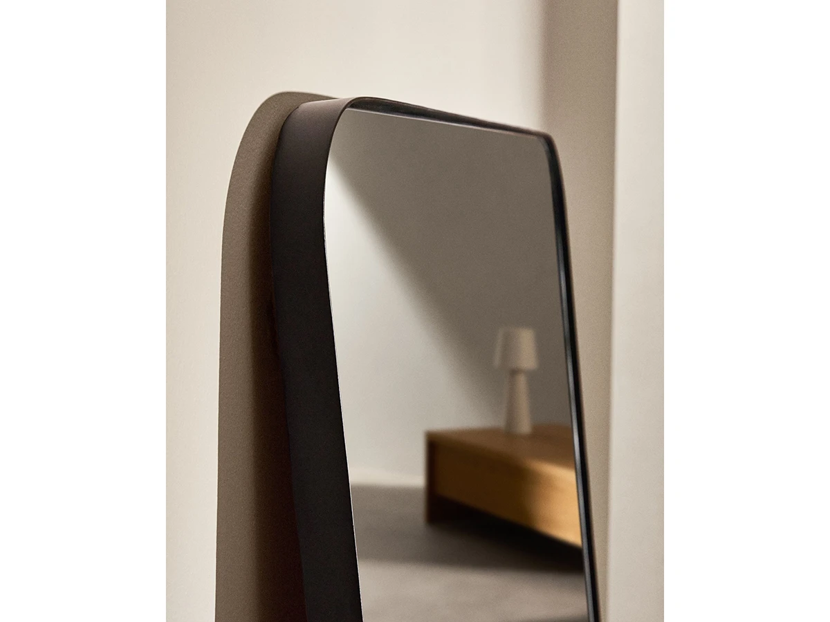 Черное металлическое зеркало Marco 960519  - фото 3