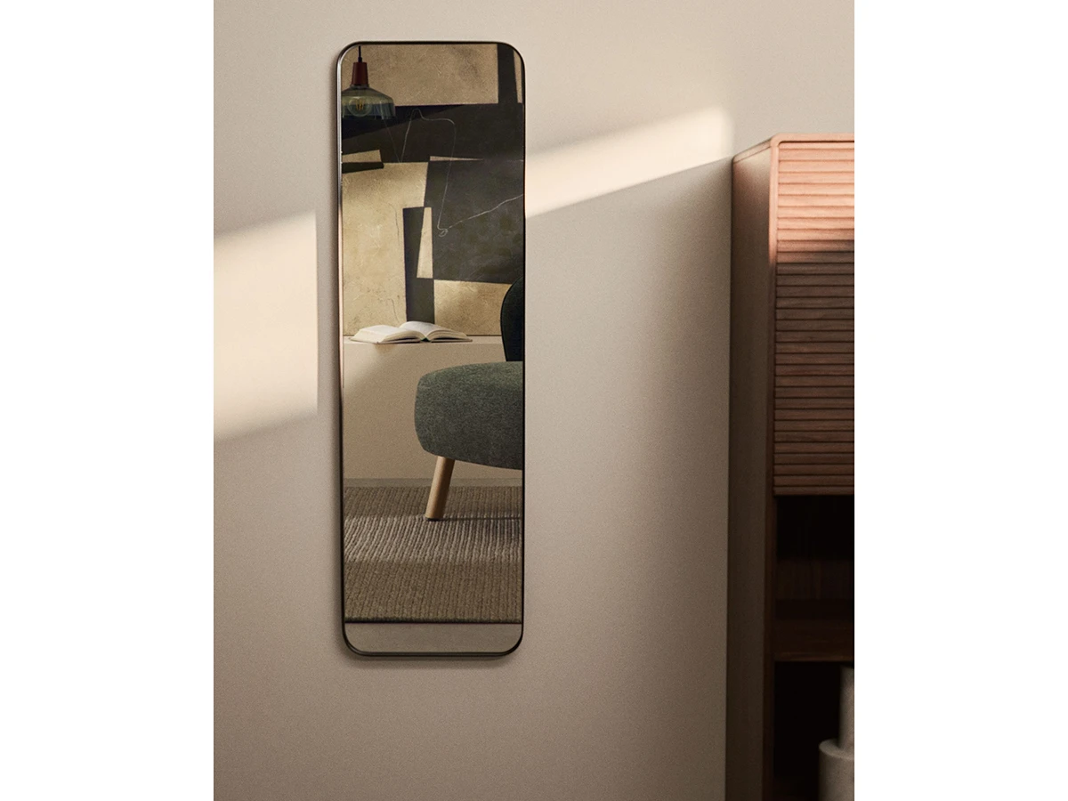 Черное металлическое зеркало Marco 960523