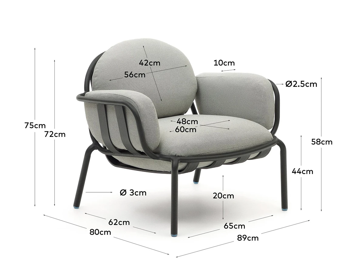 Садовое кресло Joncols 960664  - фото 6