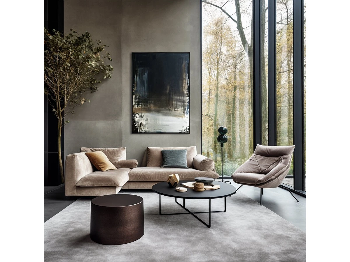 Репродукция картины на холсте Зимняя ночь, 2025г. 960832  - фото 3