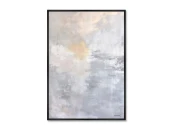 Репродукция картины на холсте Ранее утро на море, 2025г.