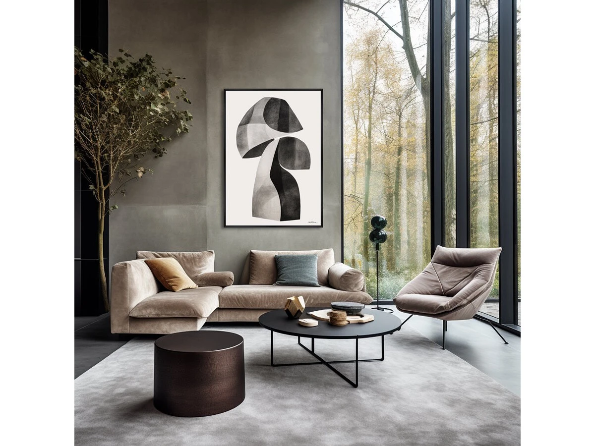 Репродукция картины на холсте Каменный цветок, No 1, 2025г. 960848  - фото 3