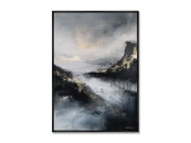 Репродукция картины на холсте В ожидании шторма, 2025г.