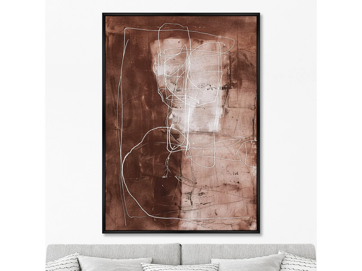 Репродукция картины на холсте Черты характера, No 1, 2025г. 960859