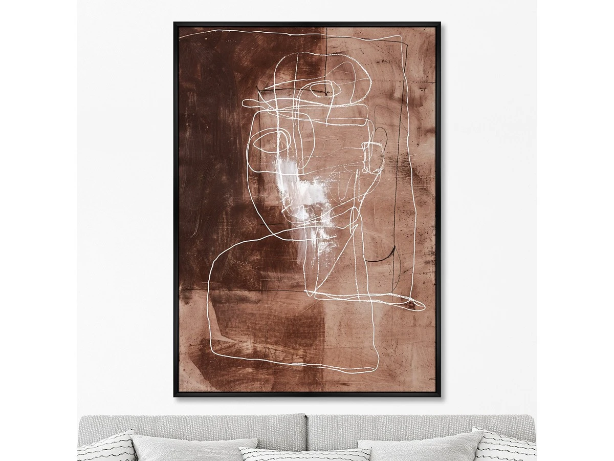 Репродукция картины на холсте Черты характера, No 2, 2025г. 960862