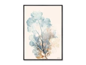 Репродукция картины на холсте Коралловая симфония, No 1, 2025г.