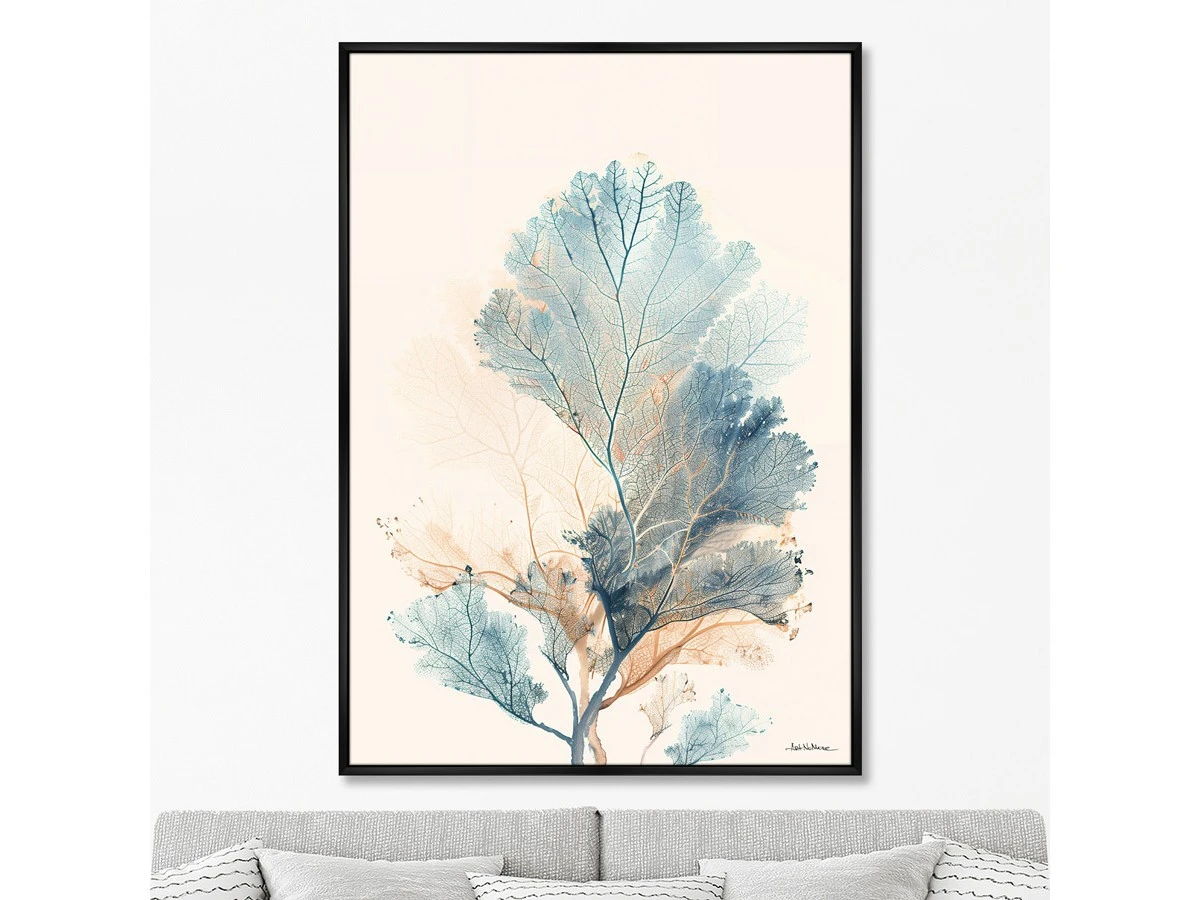 Репродукция картины на холсте Коралловая симфония, No 2, 2025г. 960868