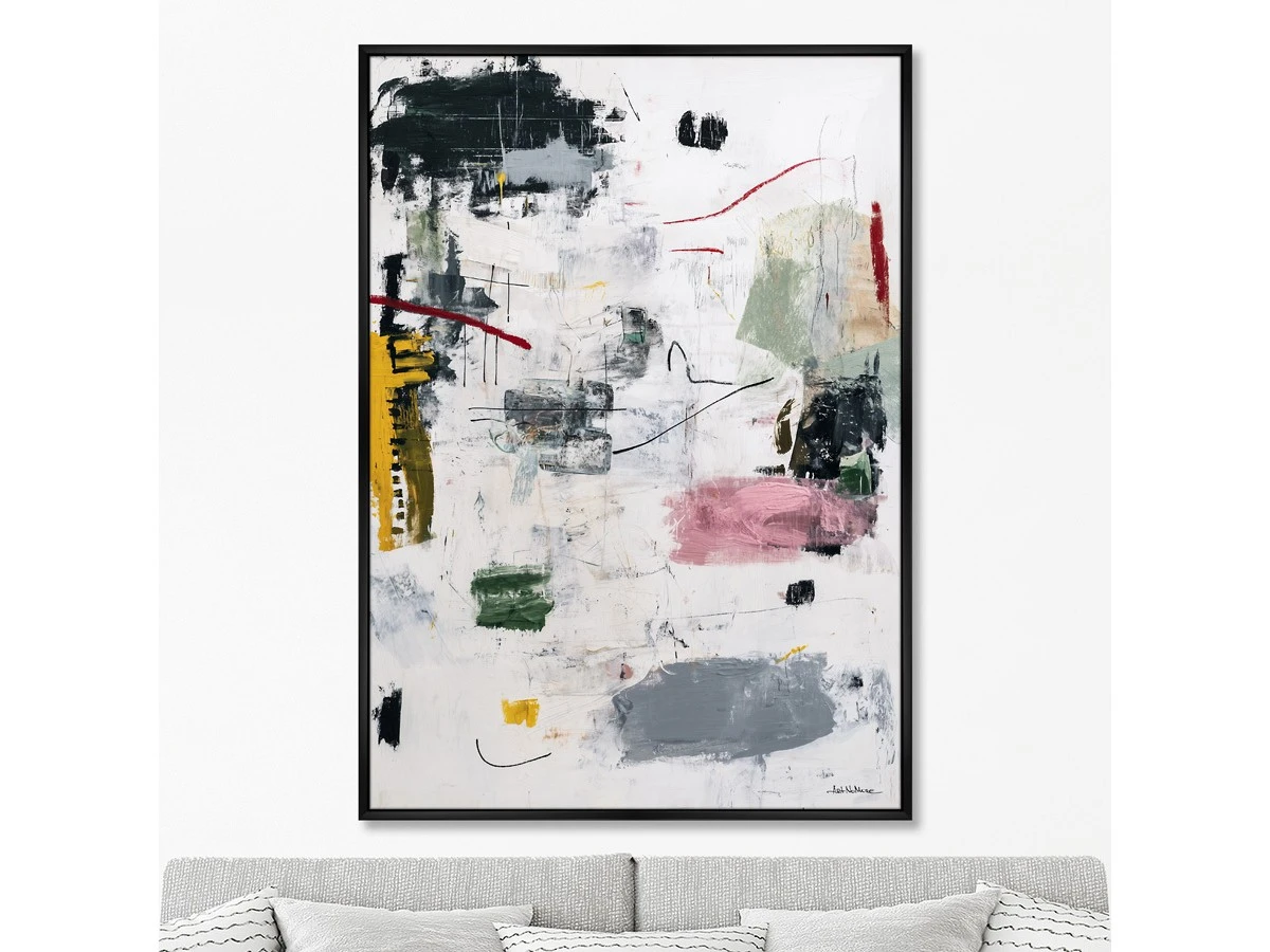 Репродукция картины на холсте Строительство Цвета, No 1, 2025г. 960869