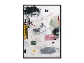 Репродукция картины на холсте Строительство Цвета, No 1, 2025г.