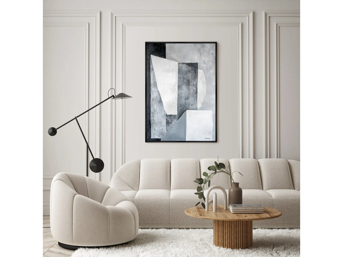 Репродукция картины на холсте Ледяные шахматы, No 1, 2025г. 960877  - фото 3