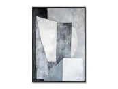 Репродукция картины на холсте Ледяные шахматы, No 1, 2025г.