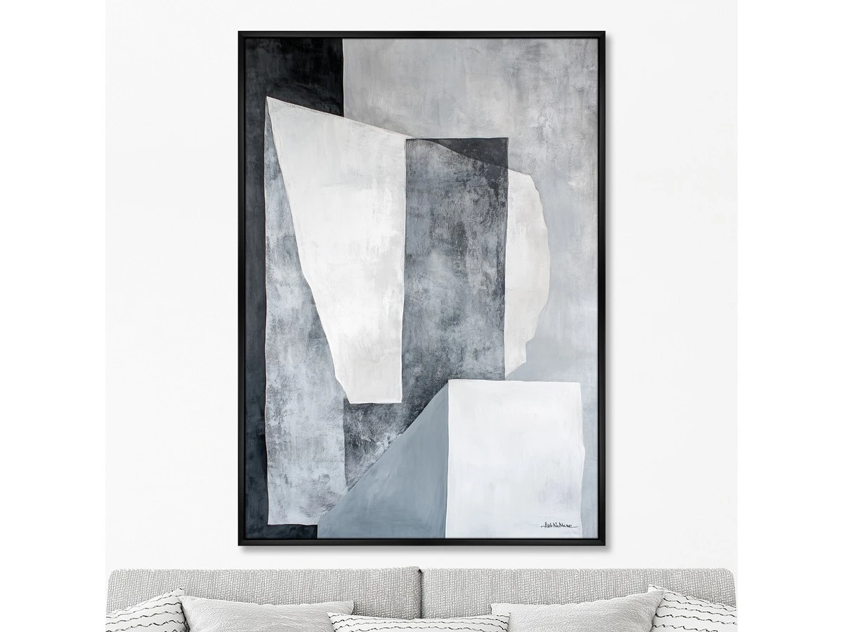 Репродукция картины на холсте Ледяные шахматы, No 1, 2025г. 960877