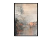 Репродукция картины на холсте Терпкий закат, No 1, 2025г.