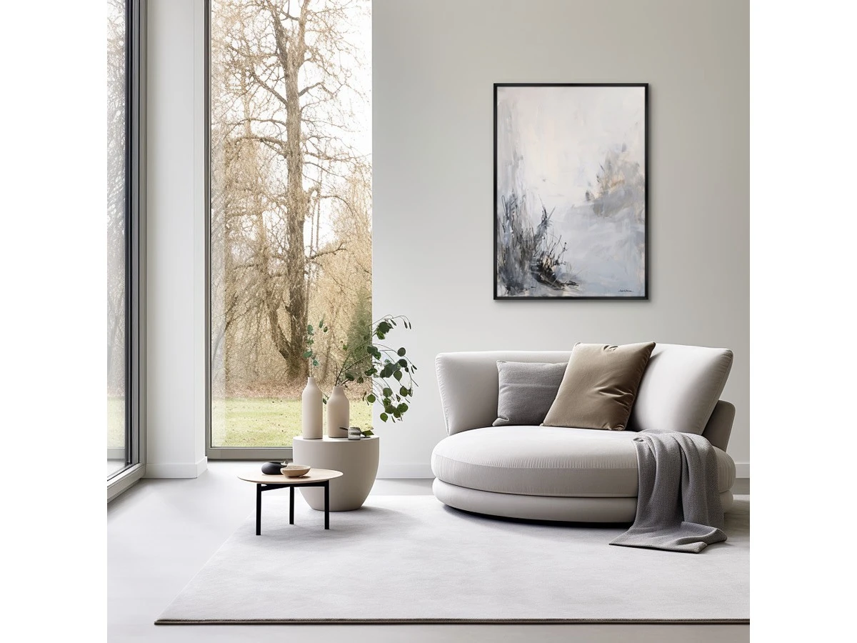 Репродукция картины на холсте На зимней опушке, No 1, 2025г. 960898  - фото 3