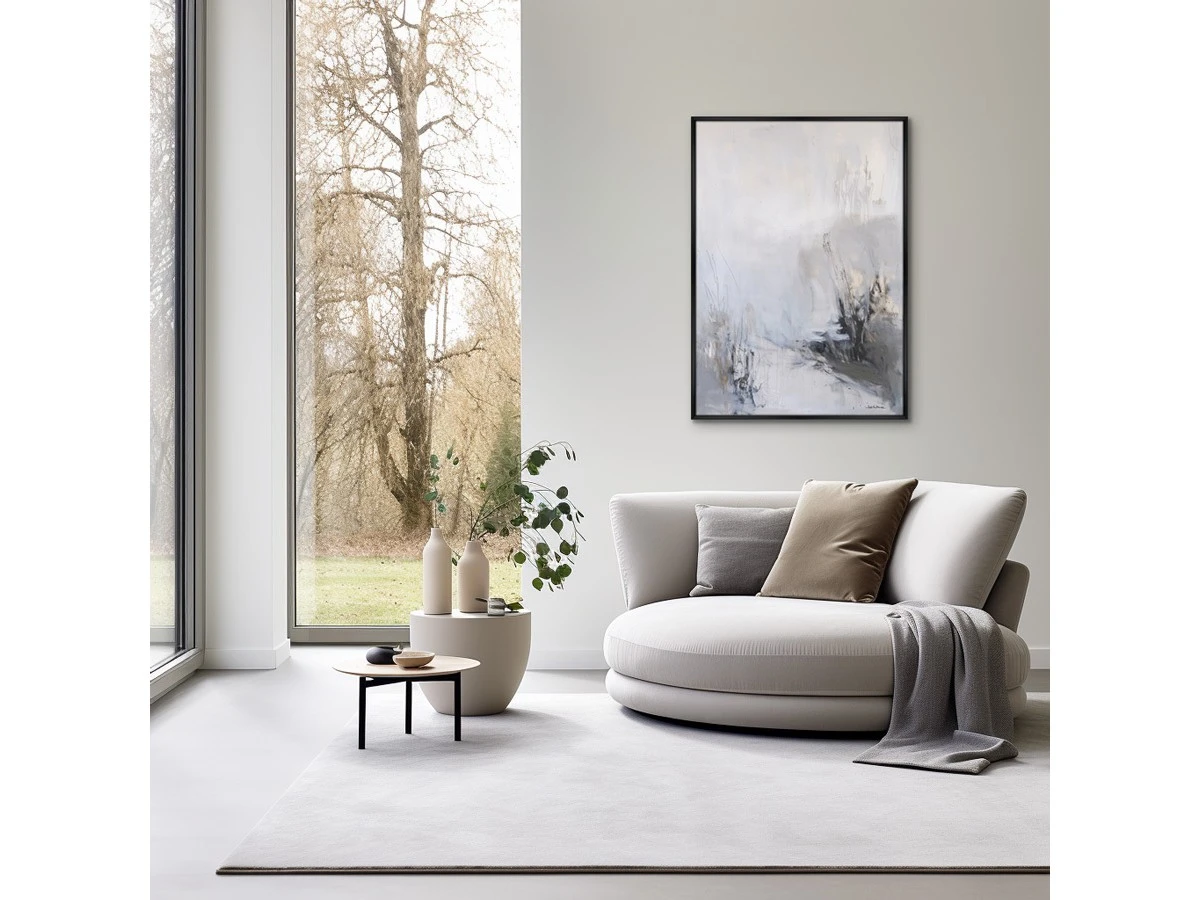 Репродукция картины на холсте На зимней опушке, No 2, 2025г. 960901  - фото 6