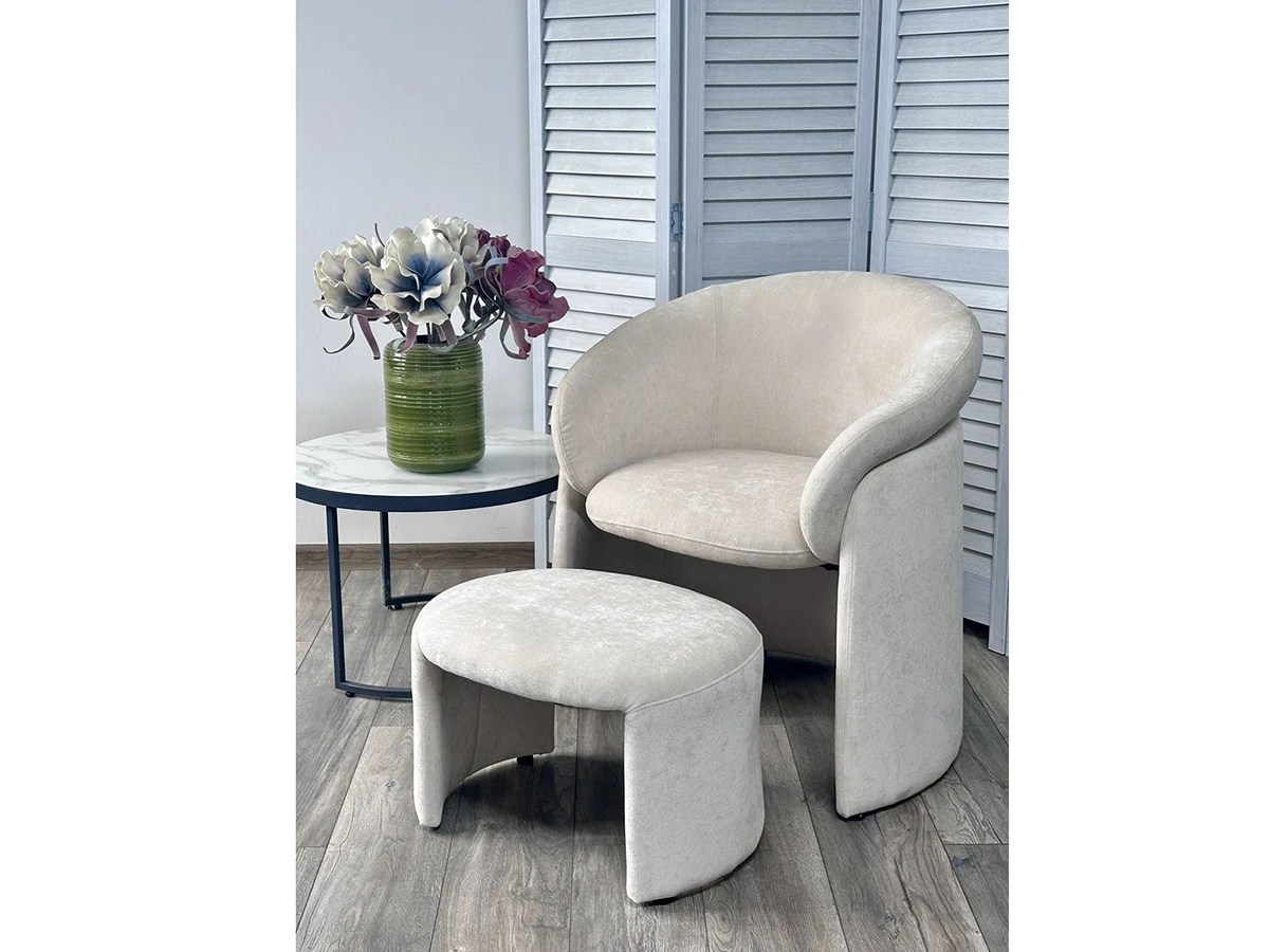 Кресло+оттоманка HUG 961309  - фото 4