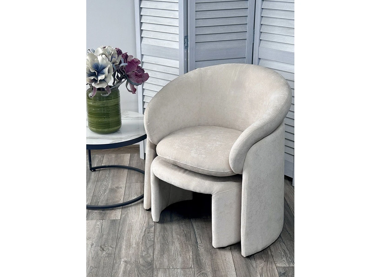 Кресло+оттоманка HUG 961309