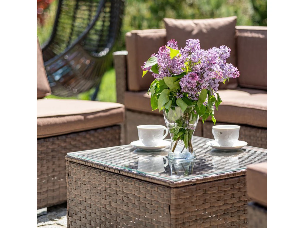 Плетеный модульный диван 961386  - фото 4